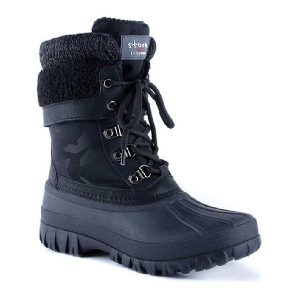 Storm by Cougar Black Camo Winter Boots NWT size 9